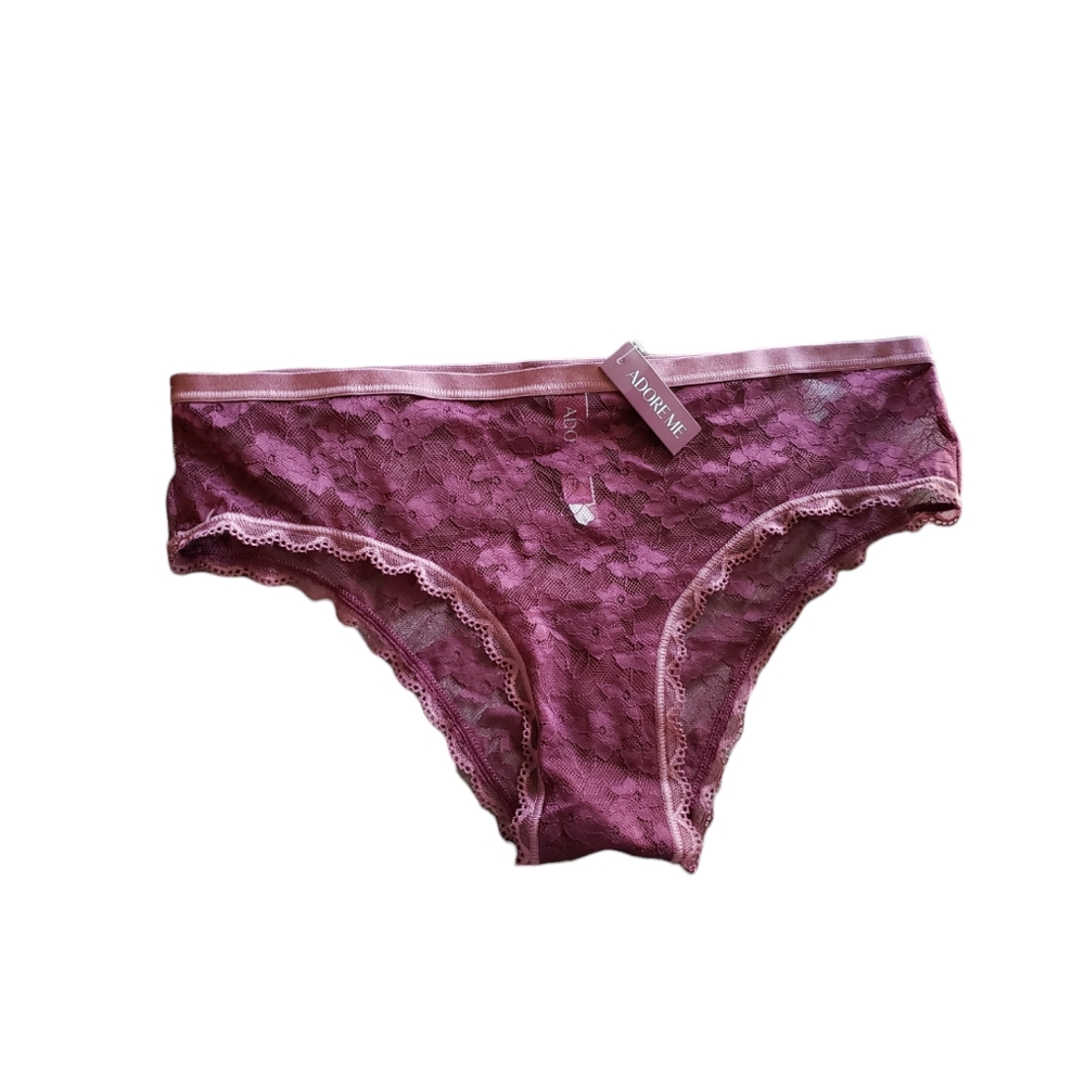 Adore me lace panties size Large nwt